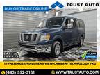 2015 Nissan NVP 3500 12-Passenger SL Minivan/Van w/Technology Pkg