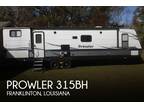 Heartland Prowler 315bh Travel Trailer 2021