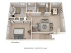 Elmwood Village Apartments and Townhomes - Two Bedroom- 714 sqft