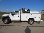 2014 Ford F450 Reg Xl Gas 4wd Service Truck Air Compressor/Lube