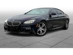 2015Used BMWUsed6 Series Used4dr Sdn RWD Gran Coupe