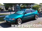 1991 Honda CRX SI Coupe Manual Tahitian Blue