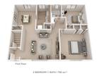 Elmwood Village Apartments and Townhomes - Two Bedroom-736 sqft