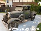 1931 Ford Model A Truck Pickup Black RWD Manual