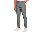 Men's Stretch Dress Pants Pockets Slim Fit Chino Golf Casual Trousers Workwear
