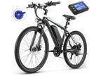 500W Electric Bike for SALE,26'' Mountain Bike 21Speed Commuter Ebike 48V Motor^