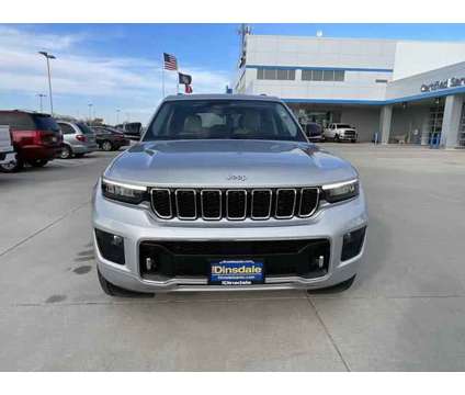 2023 Jeep Grand Cherokee Overland 4x4 is a Silver 2023 Jeep grand cherokee Overland SUV in Grand Island NE