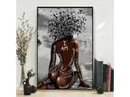 Abstract Sexy Black Women Walls Art