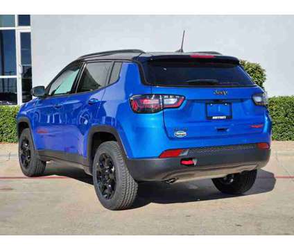 2024NewJeepNewCompassNew4x4 is a Blue 2024 Jeep Compass Trailhawk SUV in Lewisville TX