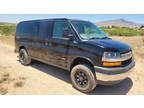 2015 Chevrolet Express 3500 12-passenger van Black