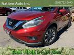 2018 Nissan Murano SL AWD 4dr SUV