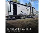 2021 Cherokee Alpha Wolf 26dbh-l 26ft