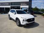 2023 Hyundai Santa Fe White, new