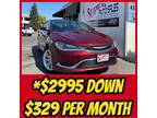 $2995 Down $329 a Month on this Sharp 2015 Chrysler 200 Limited 4dr Sedan 4