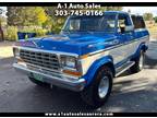 Used 1978 Ford Bronco 4WD for sale.
