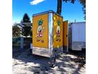 2018 All Aluminum 6' X 12' Ice Cream and Shaved Ice or Food Trailer with Shaver