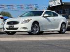 Pearl White.2011 INFINITI G37 Coupe 2dr Journey RWD