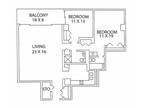 Lakewood House - 2 Bed, 2 Bath Furnished Richmond Floorplan