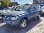 2006 Toyota Highlander Hybrid Blue