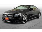 2018Used Mercedes-Benz Used E-Class Used RWD Coupe