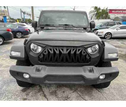 2018 Jeep Wrangler Unlimited for sale is a White 2018 Jeep Wrangler Unlimited Car for Sale in Lake Worth FL
