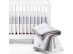 Cloud Island Crib Bedding 4-Piece Set, Two by Two Gray 88037