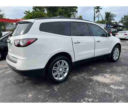 2014 Chevrolet Traverse for sale is a White 2014 Chevrolet Traverse Car for Sale in West Park FL