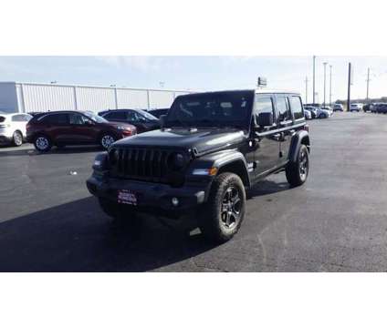 2019 Jeep Wrangler Unlimited Sport S is a Black 2019 Jeep Wrangler Unlimited Car for Sale in Taylorville IL