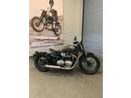 2018 Triumph Bonneville Bobber Ironstone Motorcycle for Sale