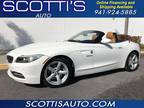 2011 Bmw Z4 Hard top Convertible~ Only 54k Miles~ White/ Tan Leather~ Power