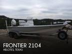 2013 Frontier 2104 Boat for Sale
