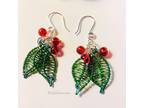 Mistletoe Christmas Earrings