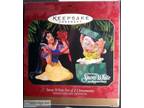 Hallmark Keepsake Snow White Two Ornament Set