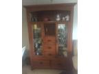 Mission Style China Cabinet