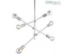 Zuo Brixton Ceiling Lamp Chrome Lamps Grayson Home