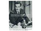 Murrow Autographed Press Photo