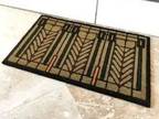 Frank Lloyd Wright Tree Of Life Door Mat in Color Oak Park Home