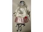 Pierrot Clown, Opera Doll 15 1/2" Tall