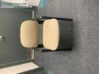 Six Office Chairs - Beige Fabric