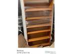 Bookcase For Sale. cleaning out storage