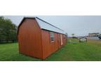 Elite lofted barn shed storage building 12x24