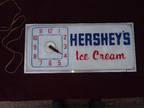 Vintage Hershey's Ice Cream Lighted Display Clock