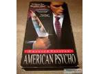 American Psycho - Horror Film VHS Tape Unrated Version