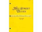 Hill Street Blues Script - City of Refuse