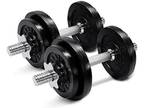 Curl bar, Dumbells, and Weights