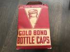 Gold Bond Bottle Caps