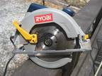 Ryobi 7 1/4" Circular Saw, Like New!