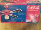 Coca-Cola Downrod Ceiling Fan