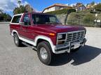 1983 Ford Bronco SUV Burgundy 5.0 L