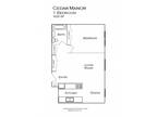 Cedar Manor Apartments - Renovated 1 Bedroom 1 Bath